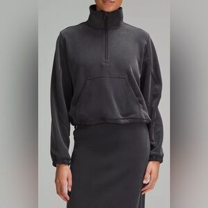 NWOT Lululemon Brushed Softstreme Half Zip